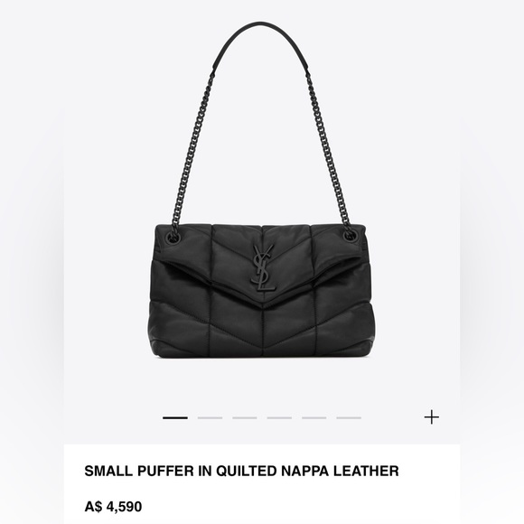 YSL LOU LOU PUFFER IN QUILTED NAPPA LEATHER - Picture 5 of 15